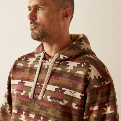 Ariat Men Color Block Hoodie