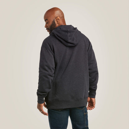 Ariat Men Rebar Workman 1/4 Zip Hoodie