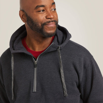 Ariat Men Rebar Workman 1/4 Zip Hoodie