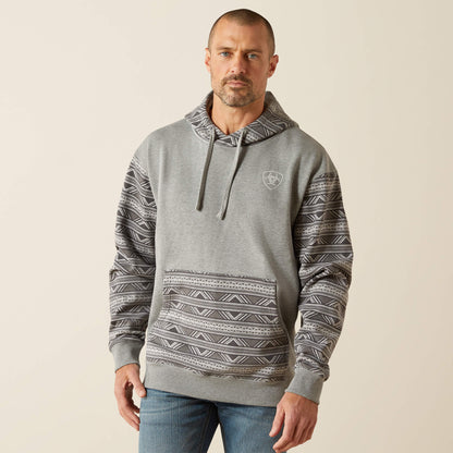 Ariat Men Southwestern Color Block Hoodie
