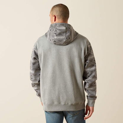 Ariat Men Southwestern Color Block Hoodie