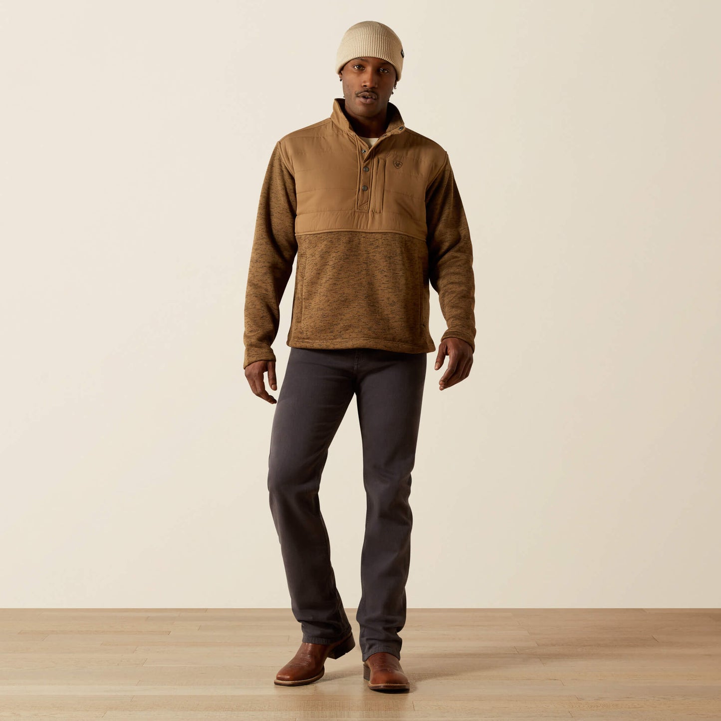 Ariat Men Caldwell Reinforced Snap Sweater