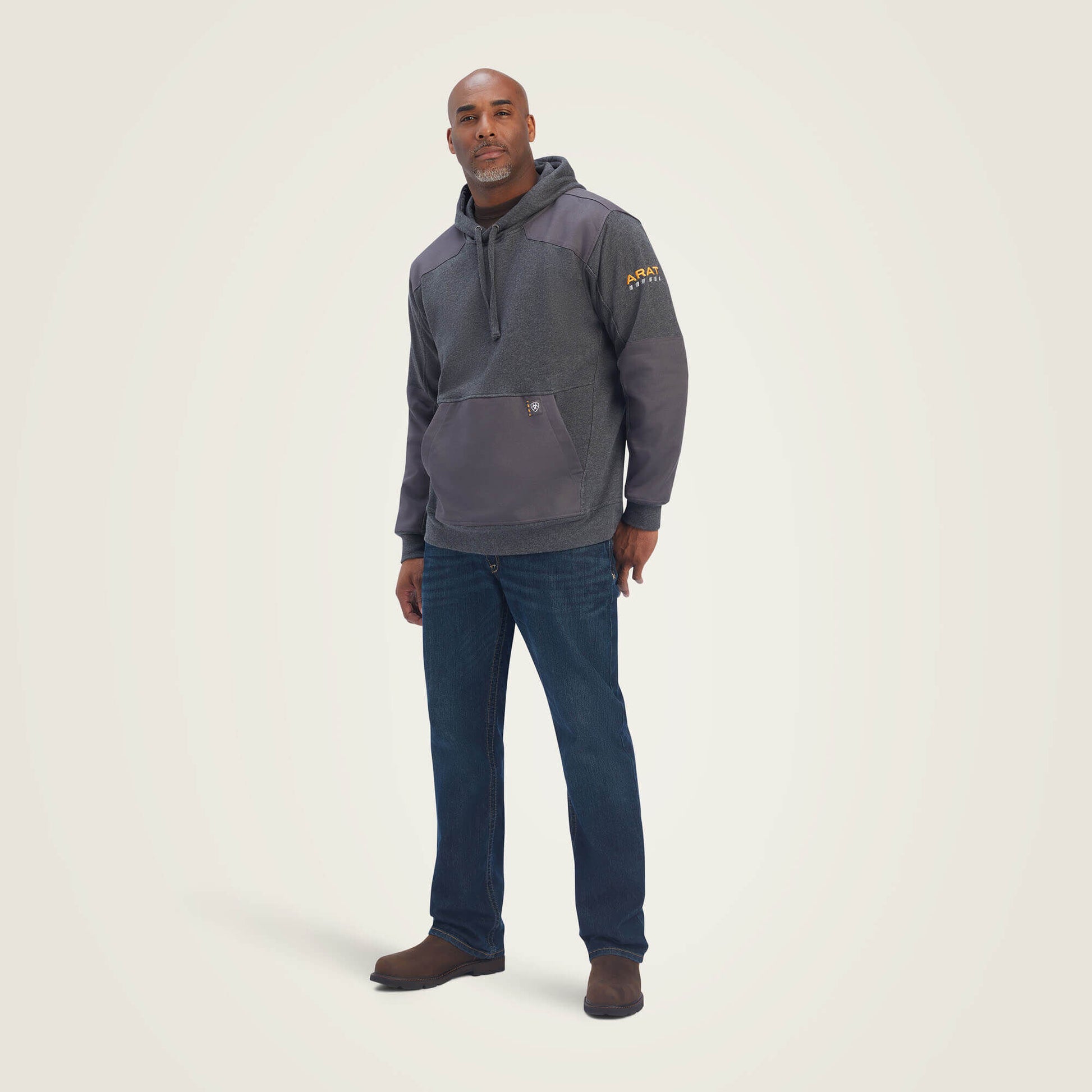 Ariat Men Rebar Workman DuraCanvas Hoodie