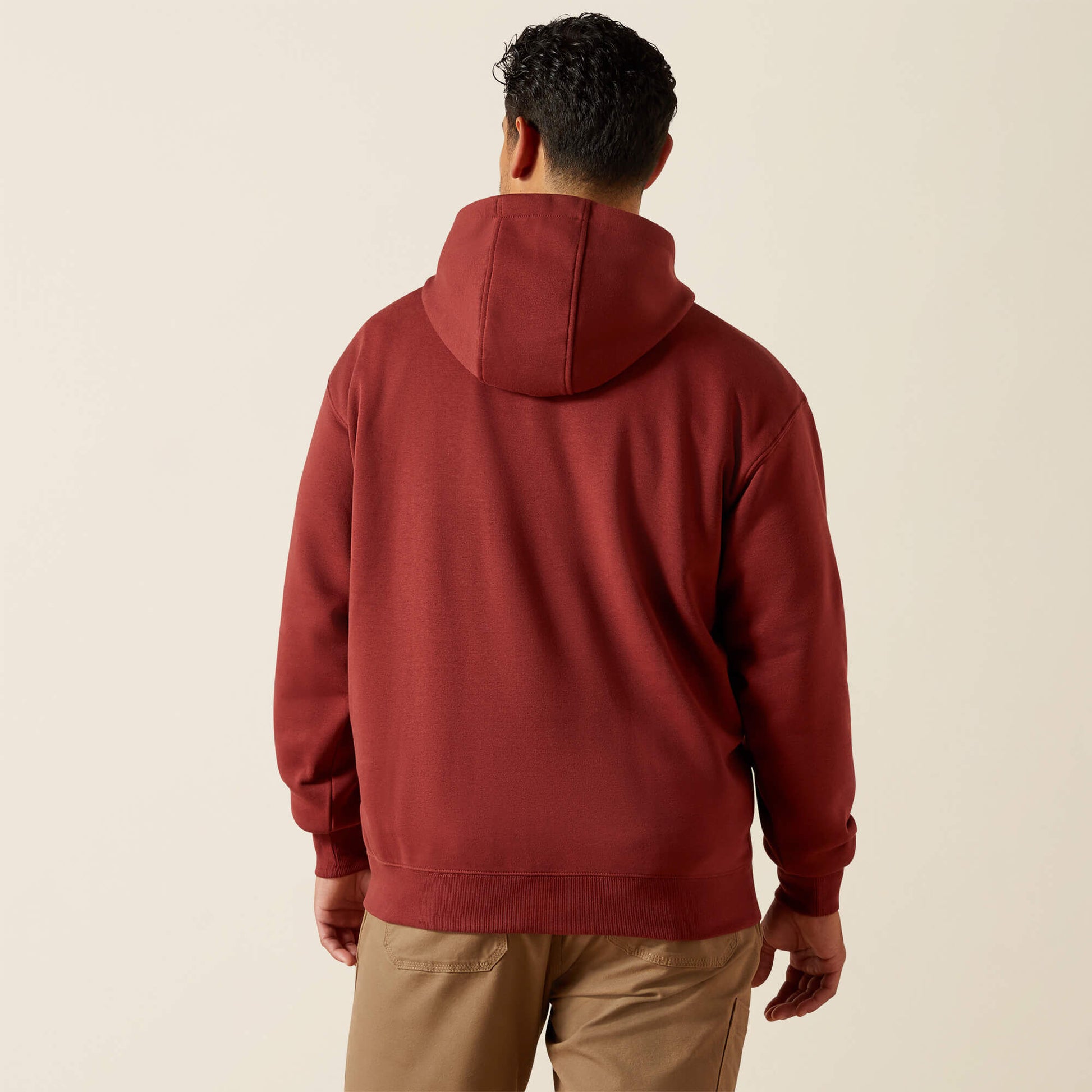 Ariat Men Rebar Lightweight Logo Hoodie