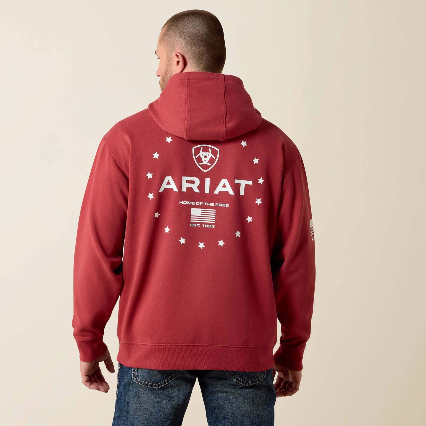 Ariat Men Ariat Sponsor Patriot Hoodie