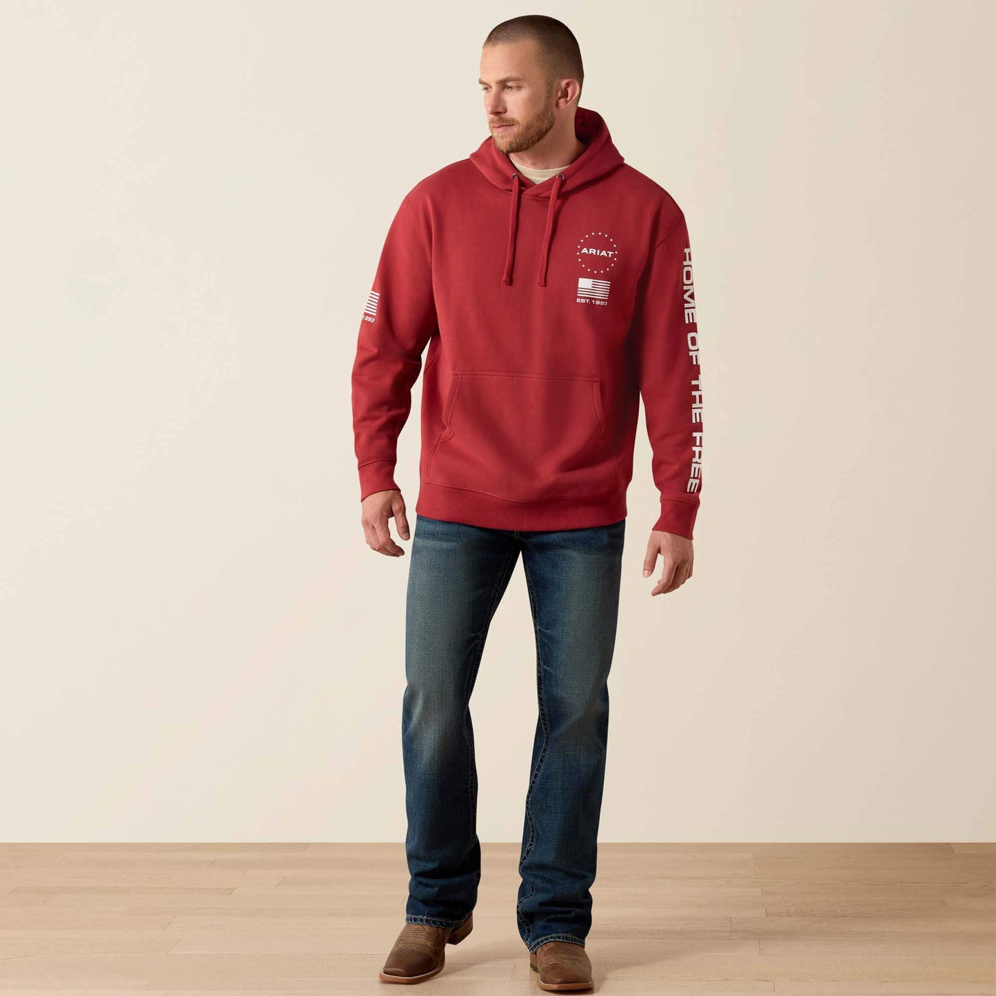 Ariat Men Ariat Sponsor Patriot Hoodie