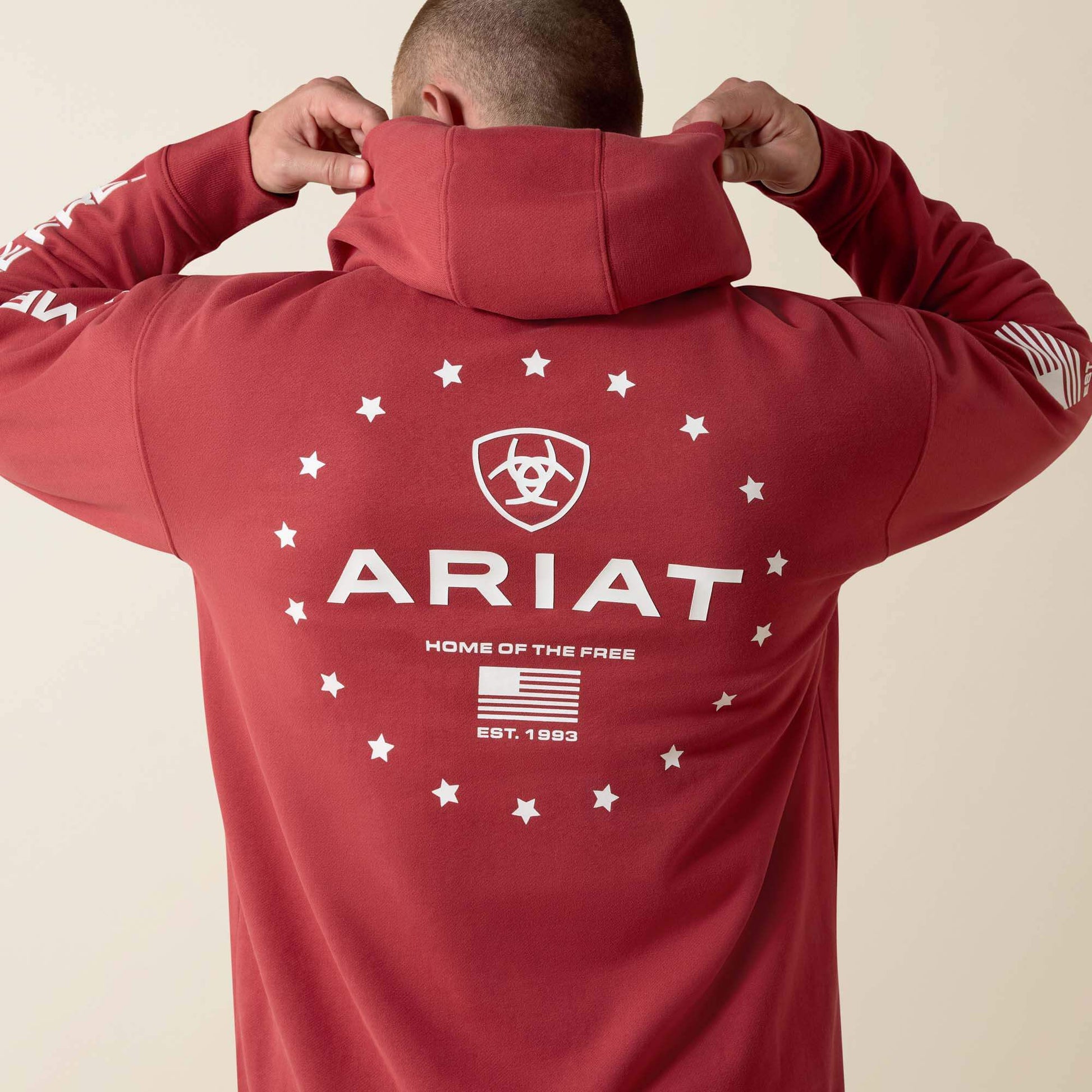 Ariat Men Ariat Sponsor Patriot Hoodie