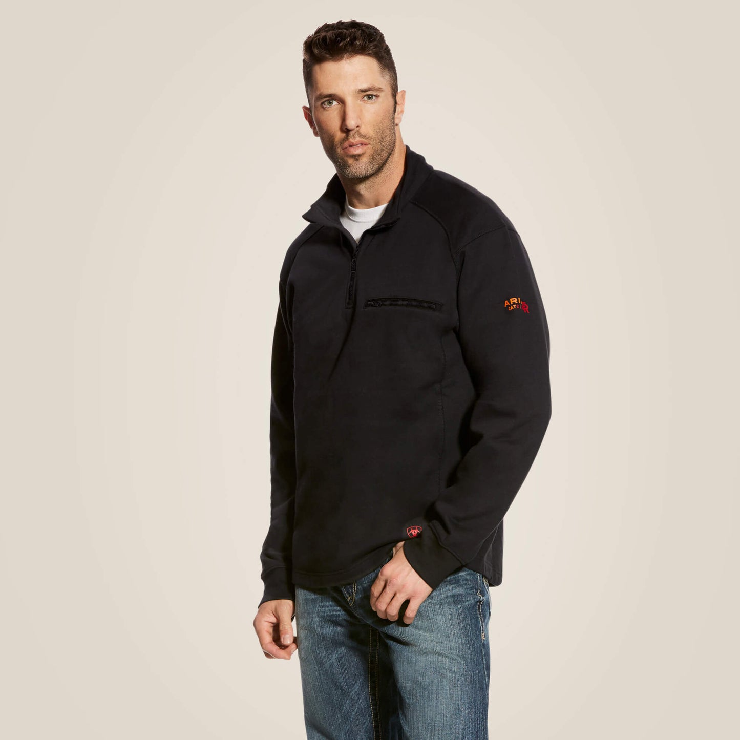 Ariat Men FR Rev 1/4 Zip Top