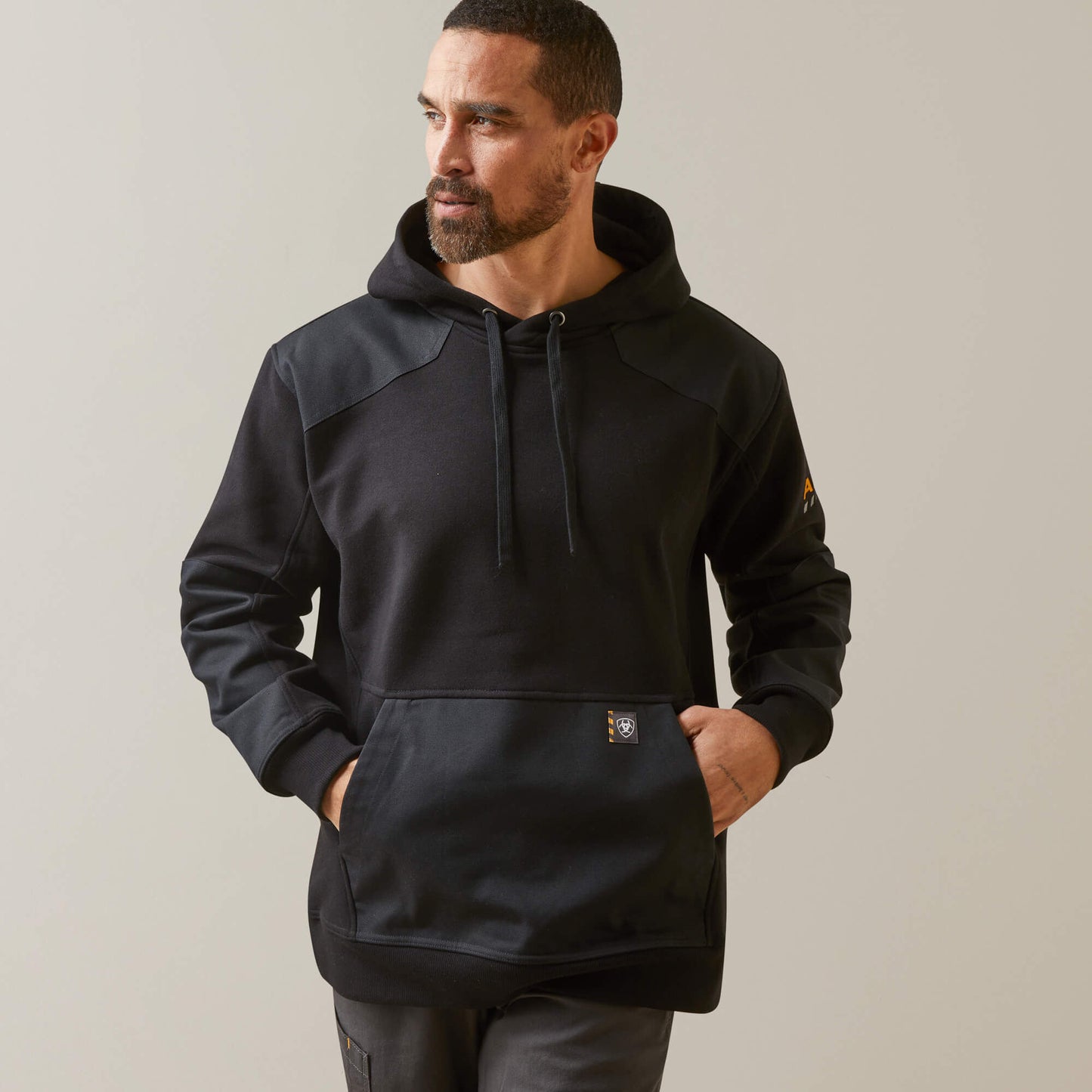 Ariat Men Rebar Workman DuraCanvas Hoodie