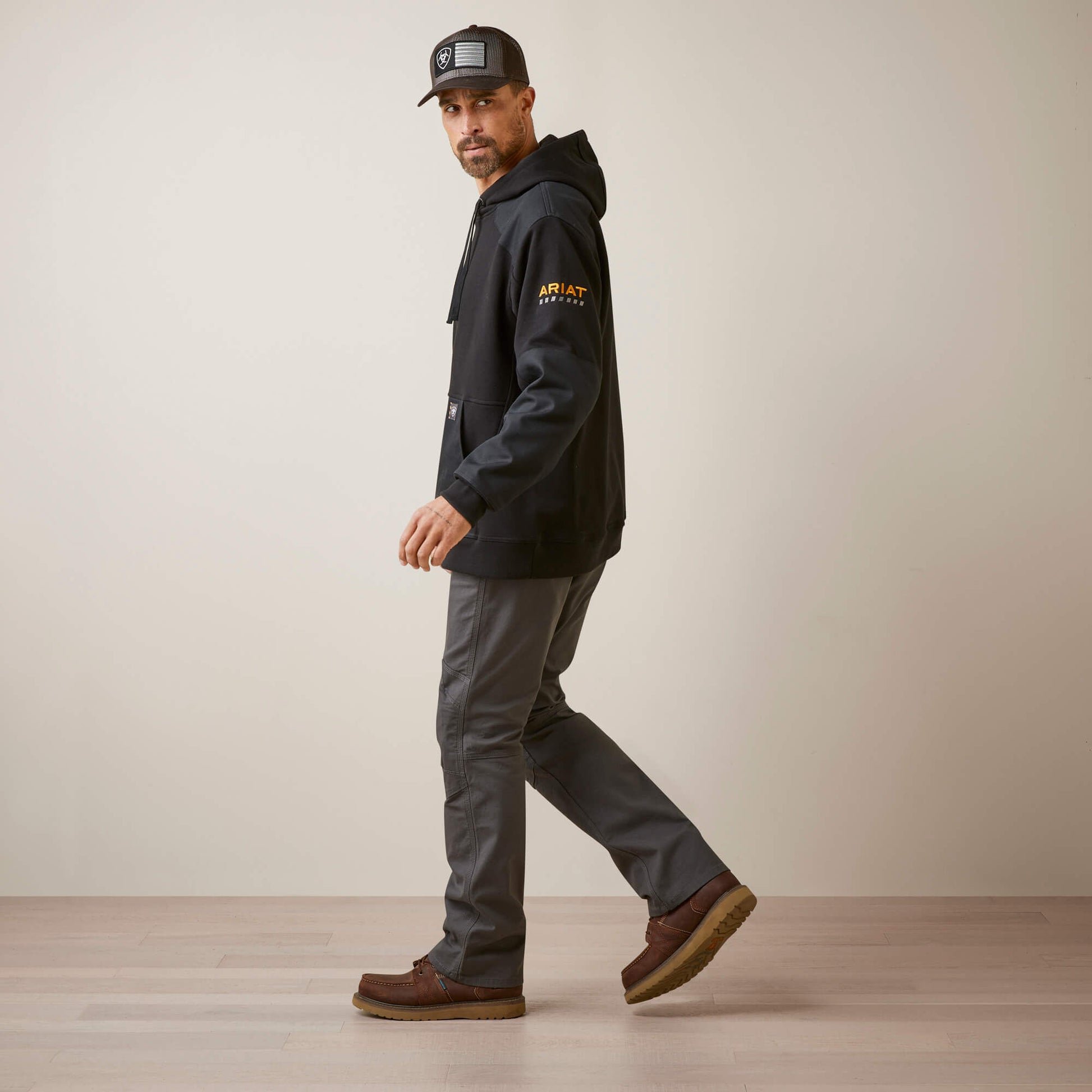 Ariat Men Rebar Workman DuraCanvas Hoodie