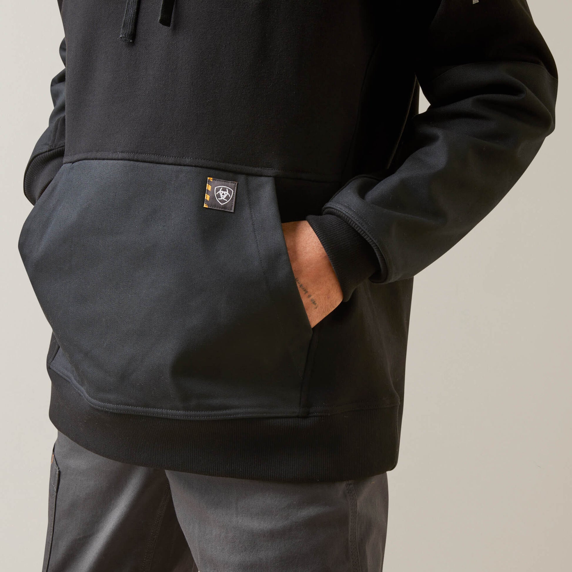 Ariat Men Rebar Workman DuraCanvas Hoodie