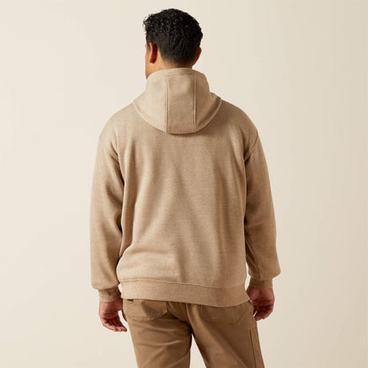 Ariat Men Rebar Lightweight Logo Hoodie