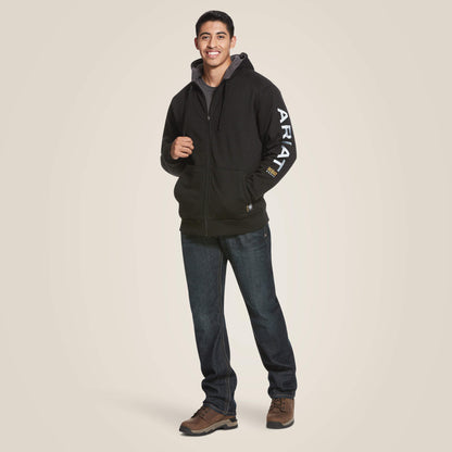 Ariat Men Rebar All-Weather Full Zip Hoodie