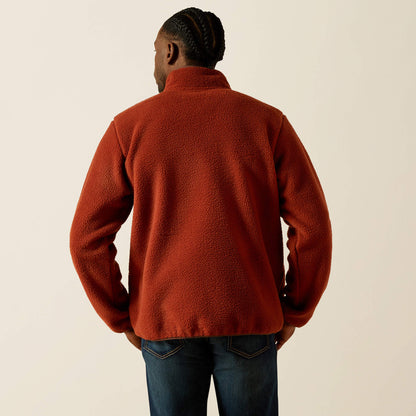 Ariat Men Polar Bear Mock Sweater