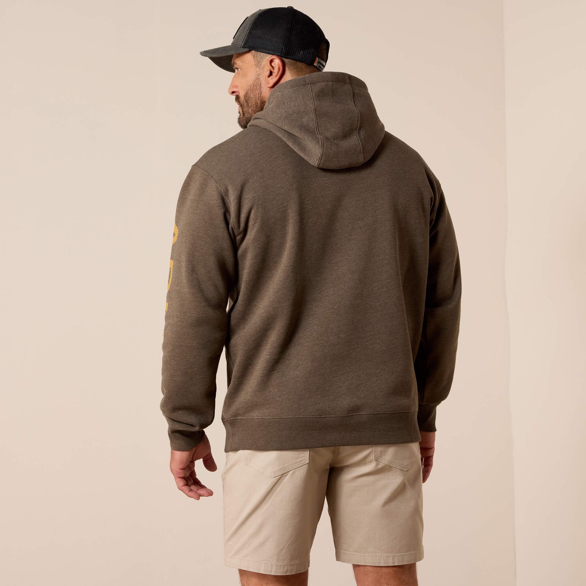 Ariat Men Rebar Lightweight Logo Hoodie