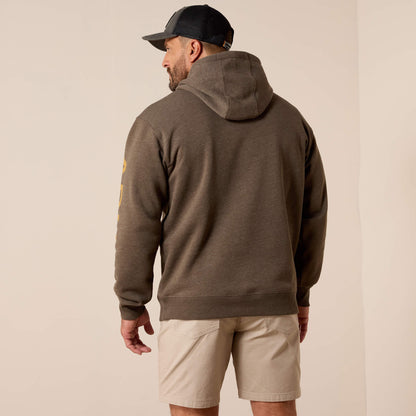Ariat Men Rebar Lightweight Logo Hoodie