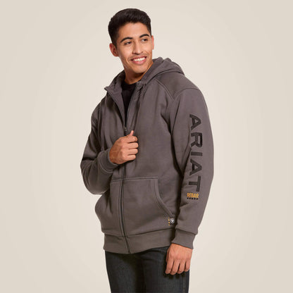 Ariat Men Rebar All-Weather Full Zip Hoodie
