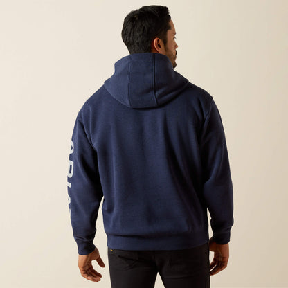 Ariat Men Rebar Lightweight Logo Hoodie