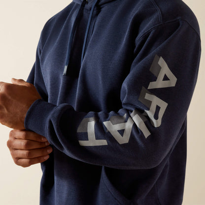 Ariat Men Rebar Lightweight Logo Hoodie