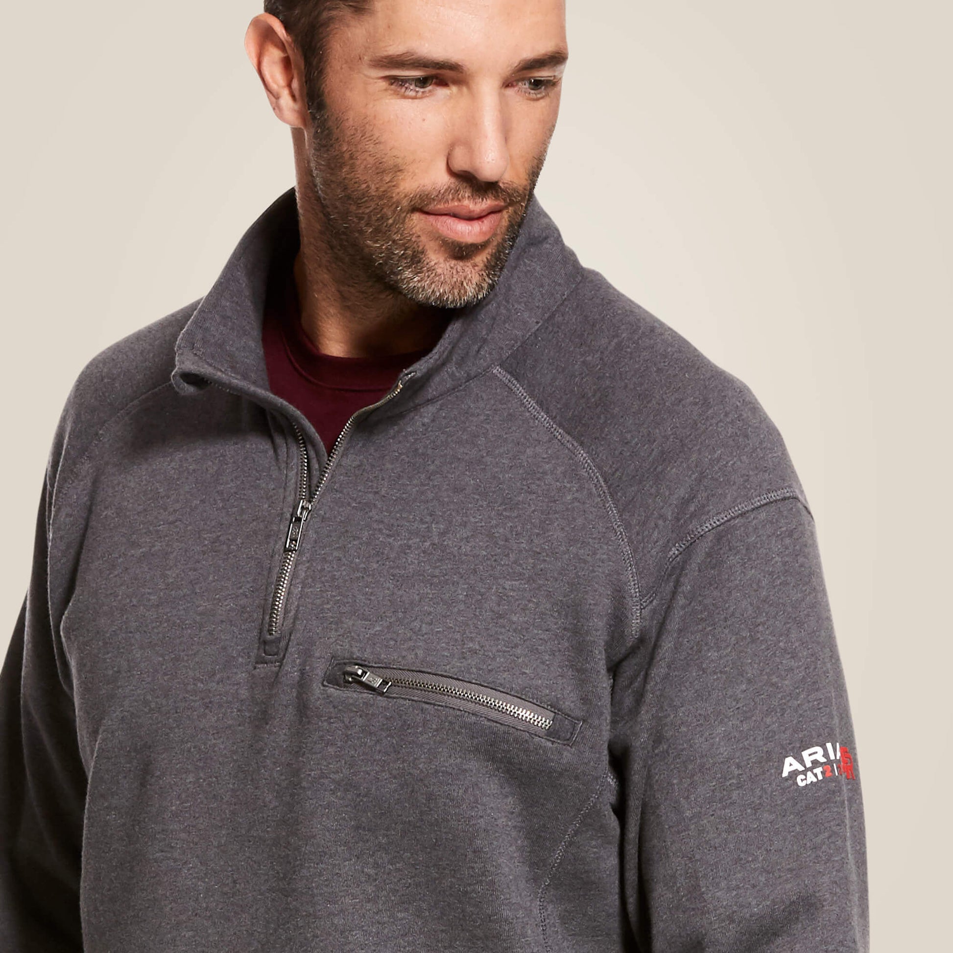 Ariat Men FR Rev 1/4 Zip Top