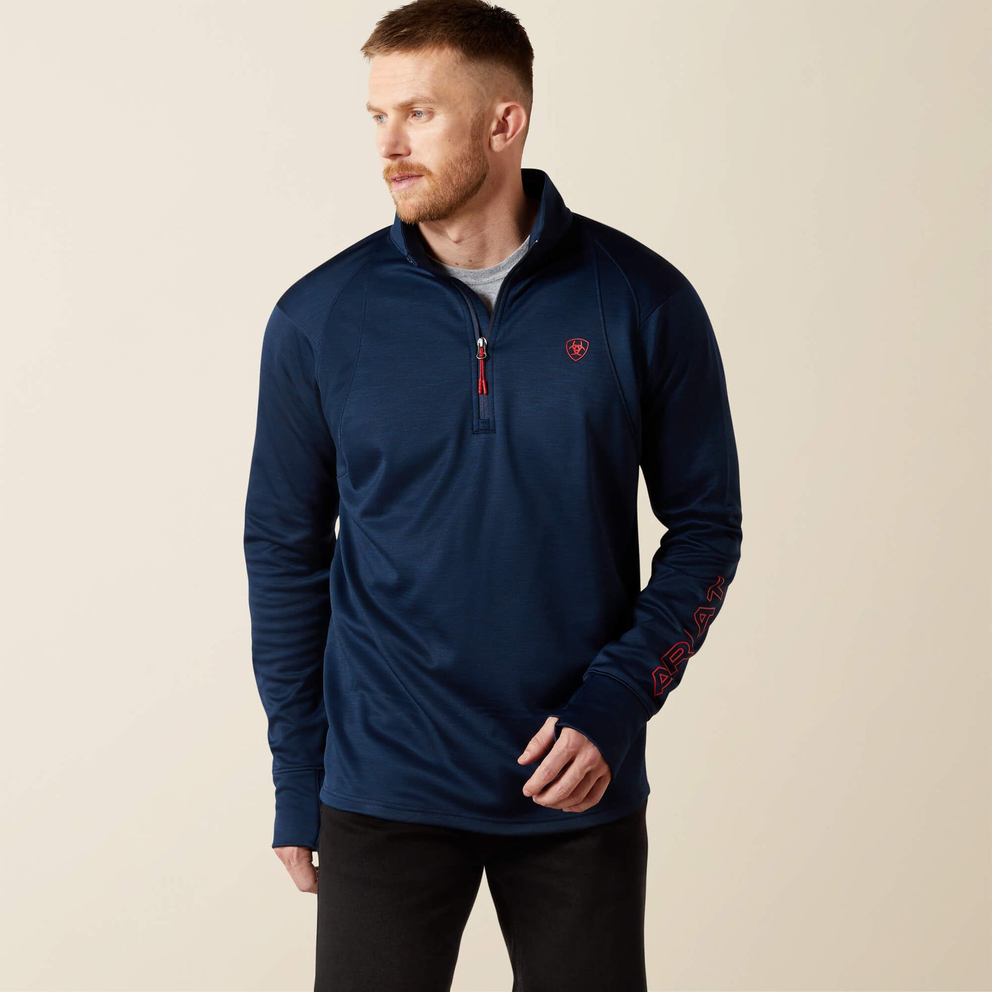Ariat Men Team EQ 1/2 Zip Pullover