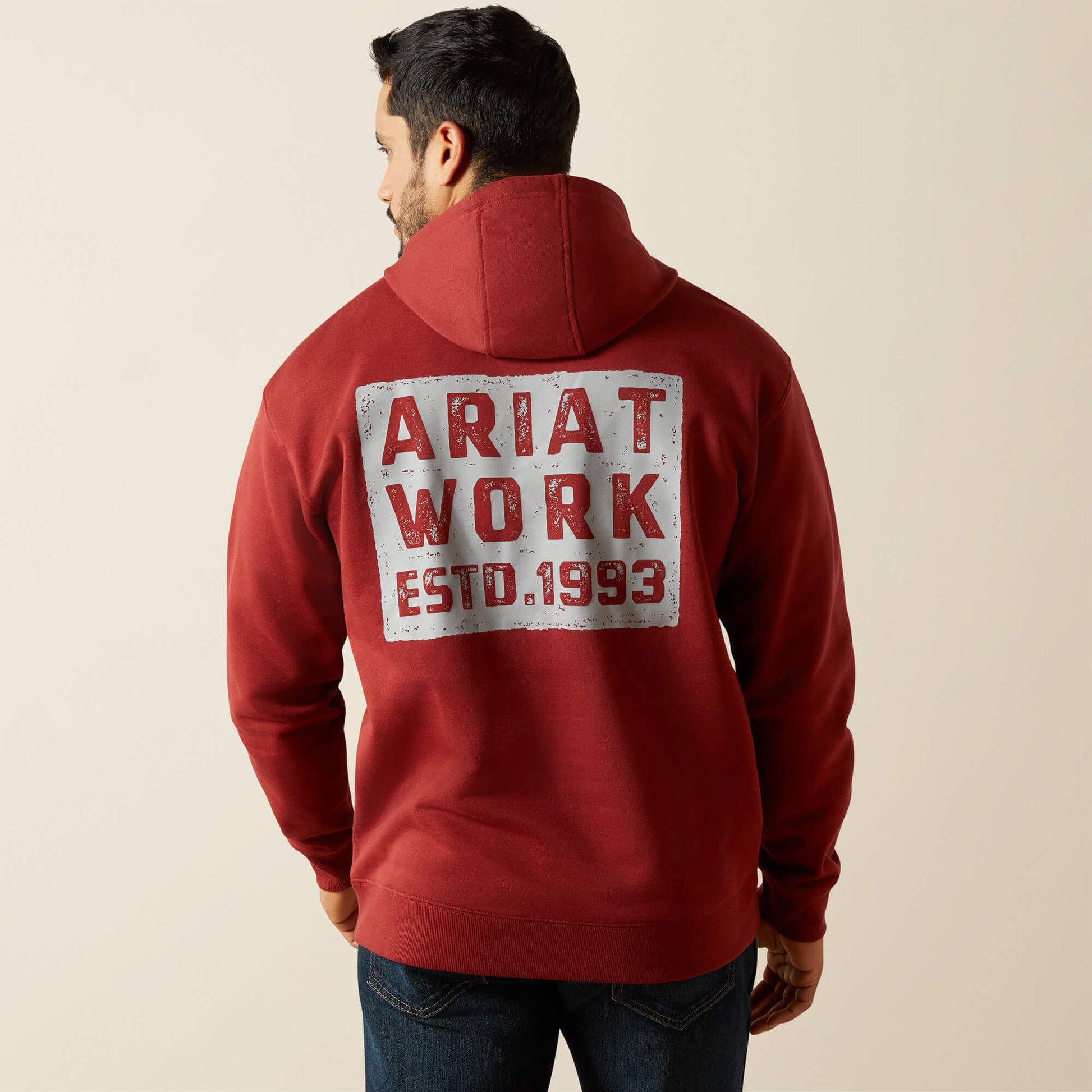 Ariat Men Rebar Workman Brickyard Hoodie