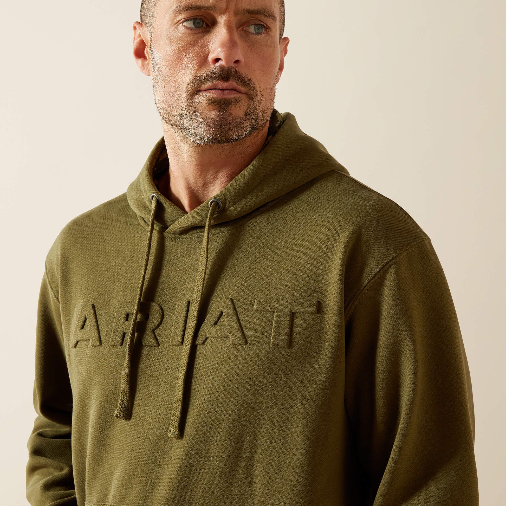 Ariat Men Ariat Embossed Logo Hoodie