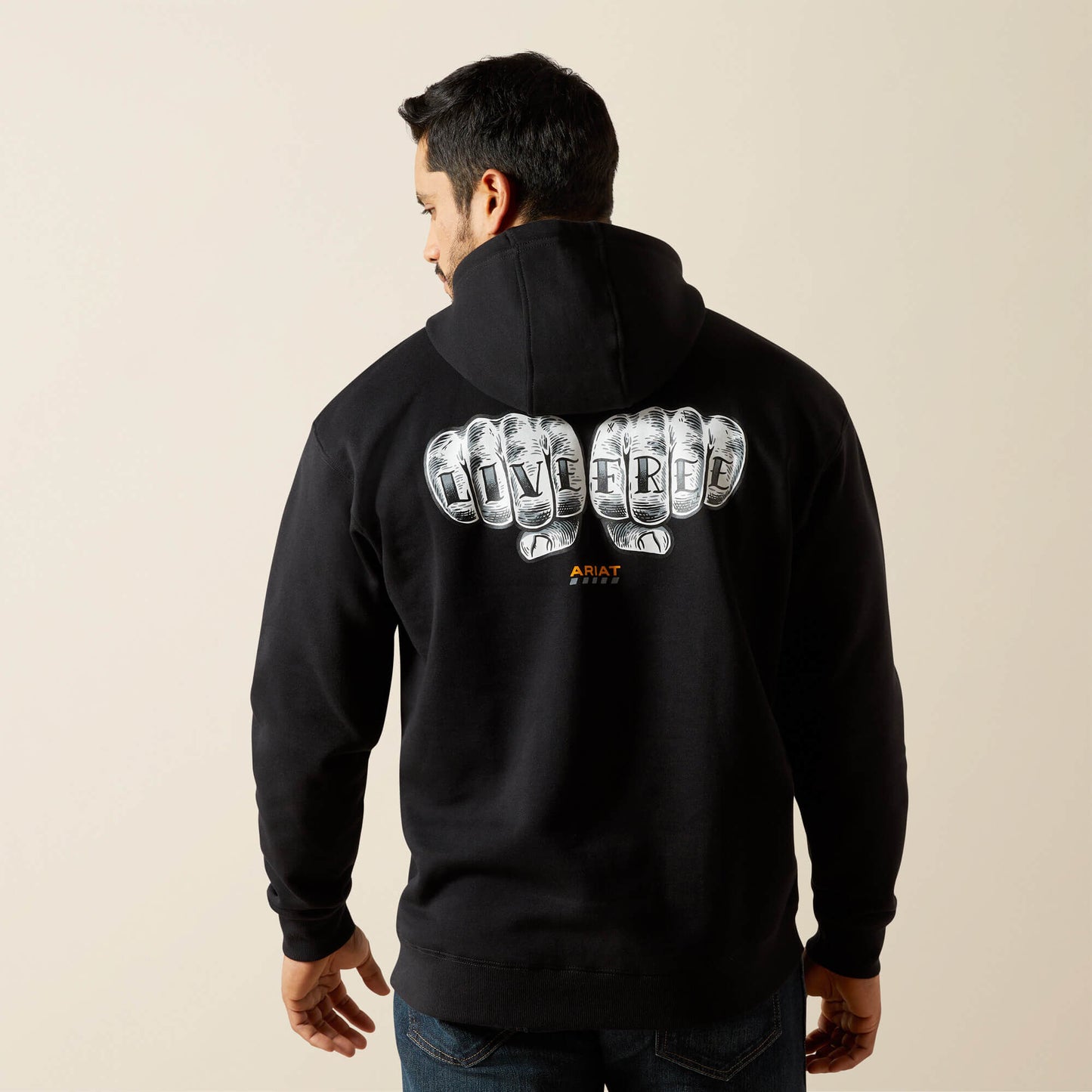 Ariat Men Rebar Workman Bare Knuckle Hoodie