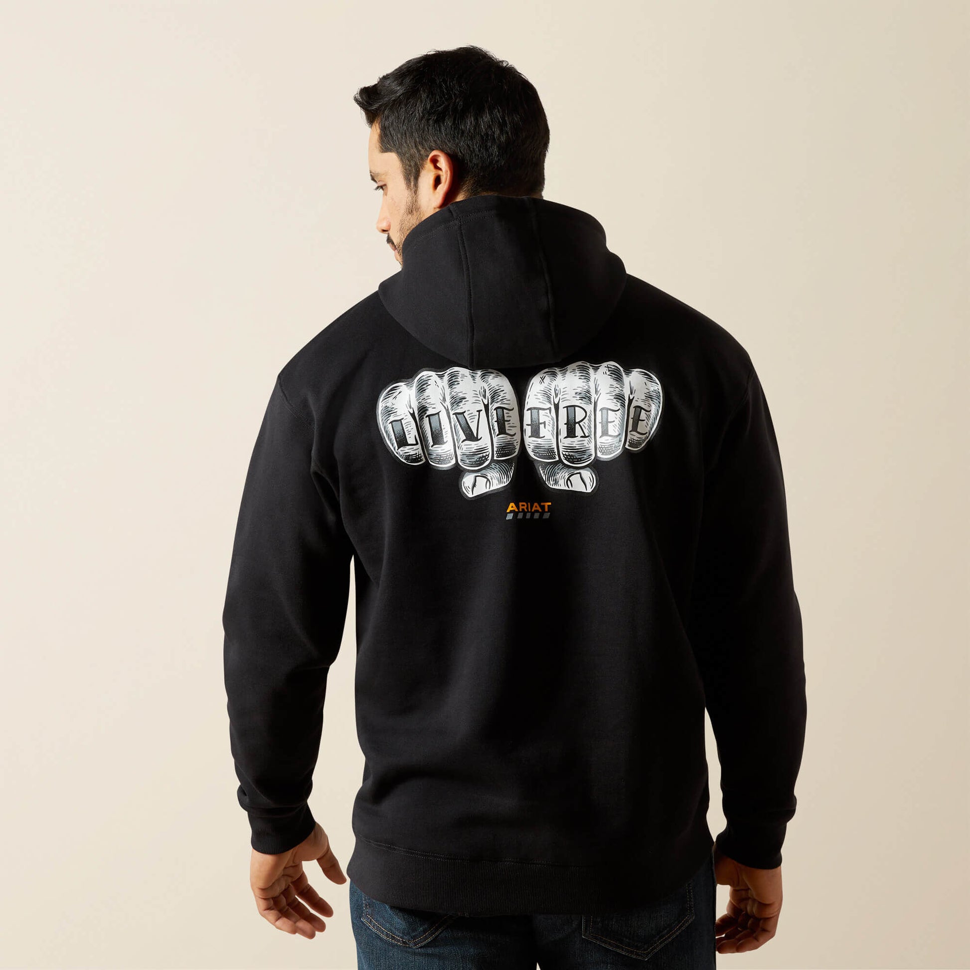 Ariat Men Rebar Workman Bare Knuckle Hoodie
