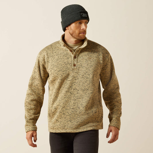Ariat Men Caldwell 1/4 Button Sweater