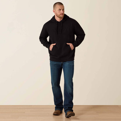 Ariat Men Ariat Embossed Logo Hoodie