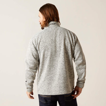 Ariat Men Caldwell Logo 1/4 Zip Sweater