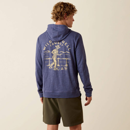 Ariat Men Lightweight Retro Hoodie