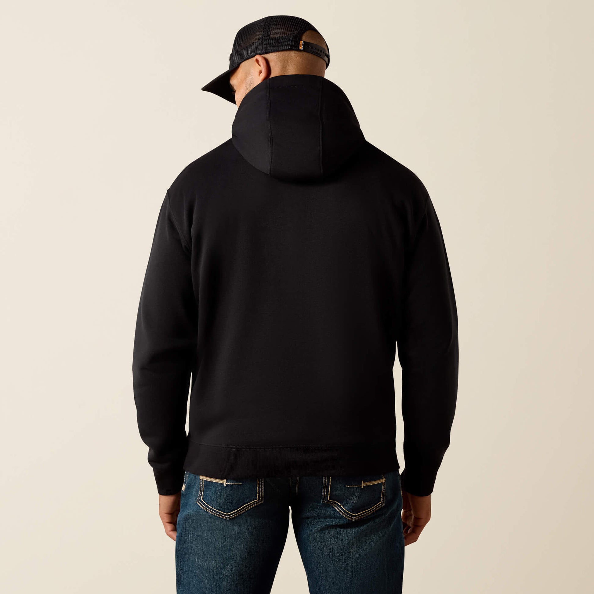 Ariat Men Rebar Lightweight Duct Logo Hoodie