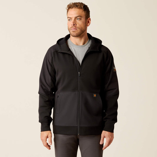 Ariat Men Rebar WorkTek Reinforced Full Zip Hoodie
