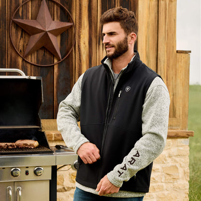 Ariat Men Logo Softshell Vest