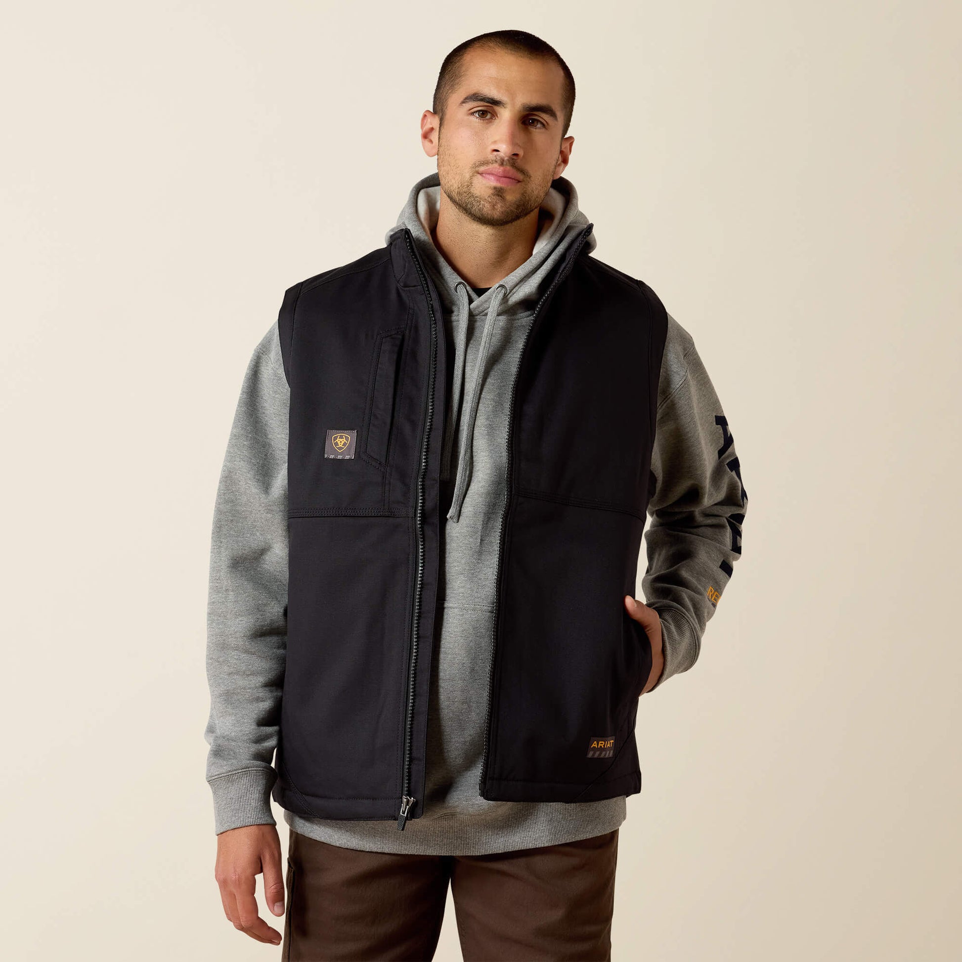 Ariat Men Rebar DuraCanvas Vest