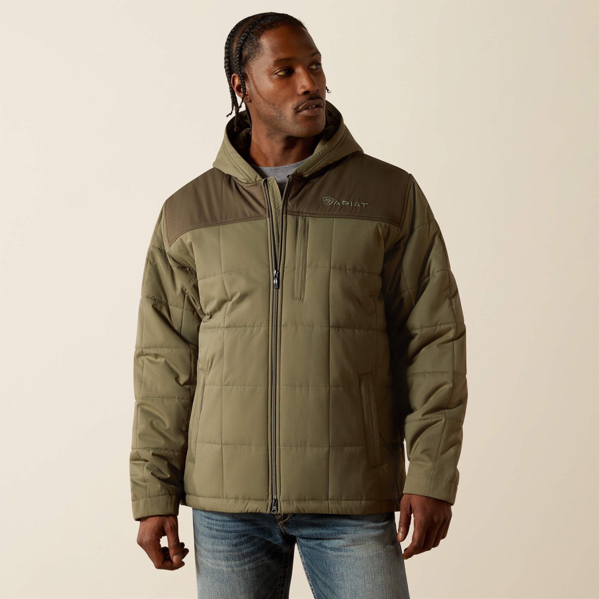 Ariat Men Crius Hooded Insulated Jacket
