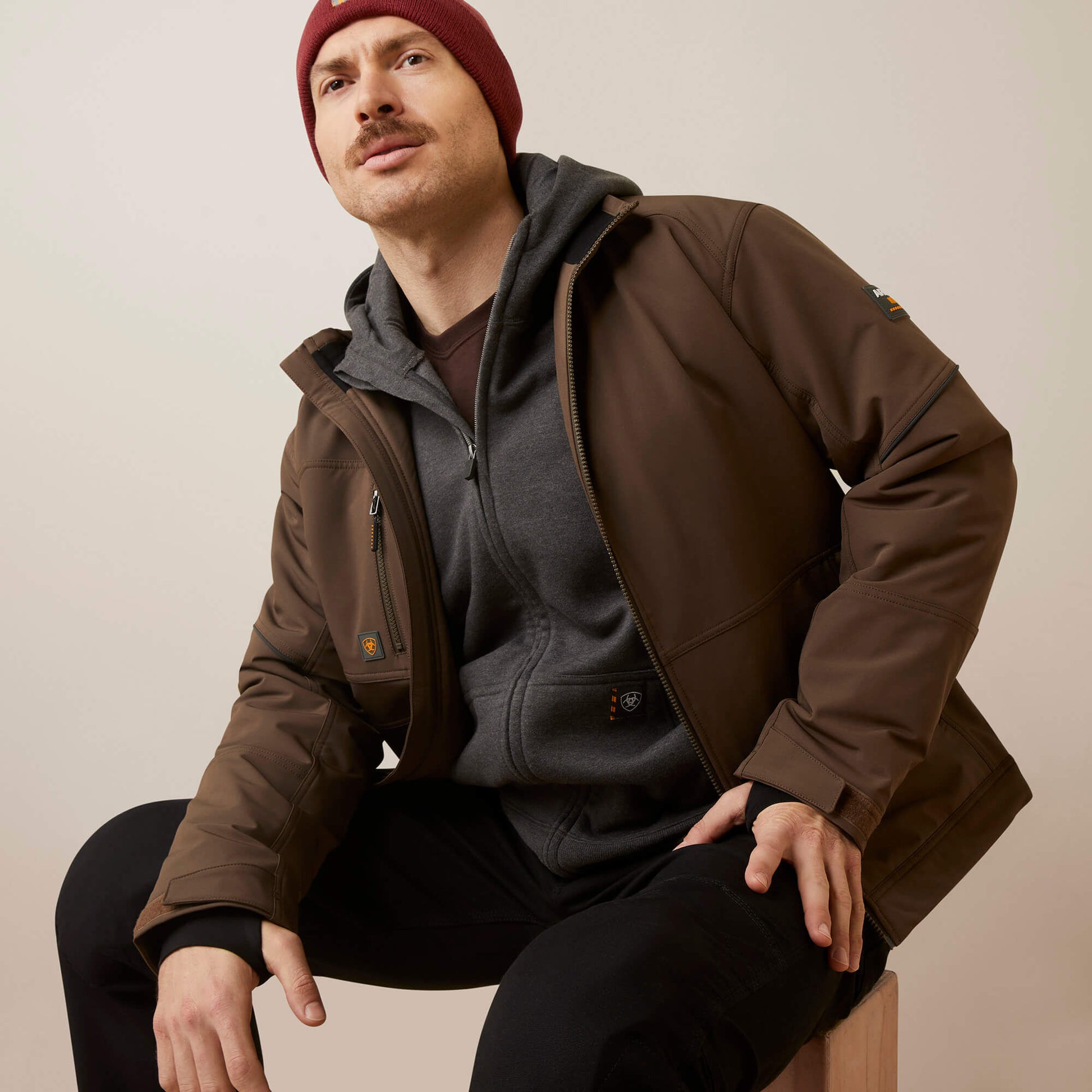 Ariat Men Rebar DriTEK DuraStretch Insulated Jacket