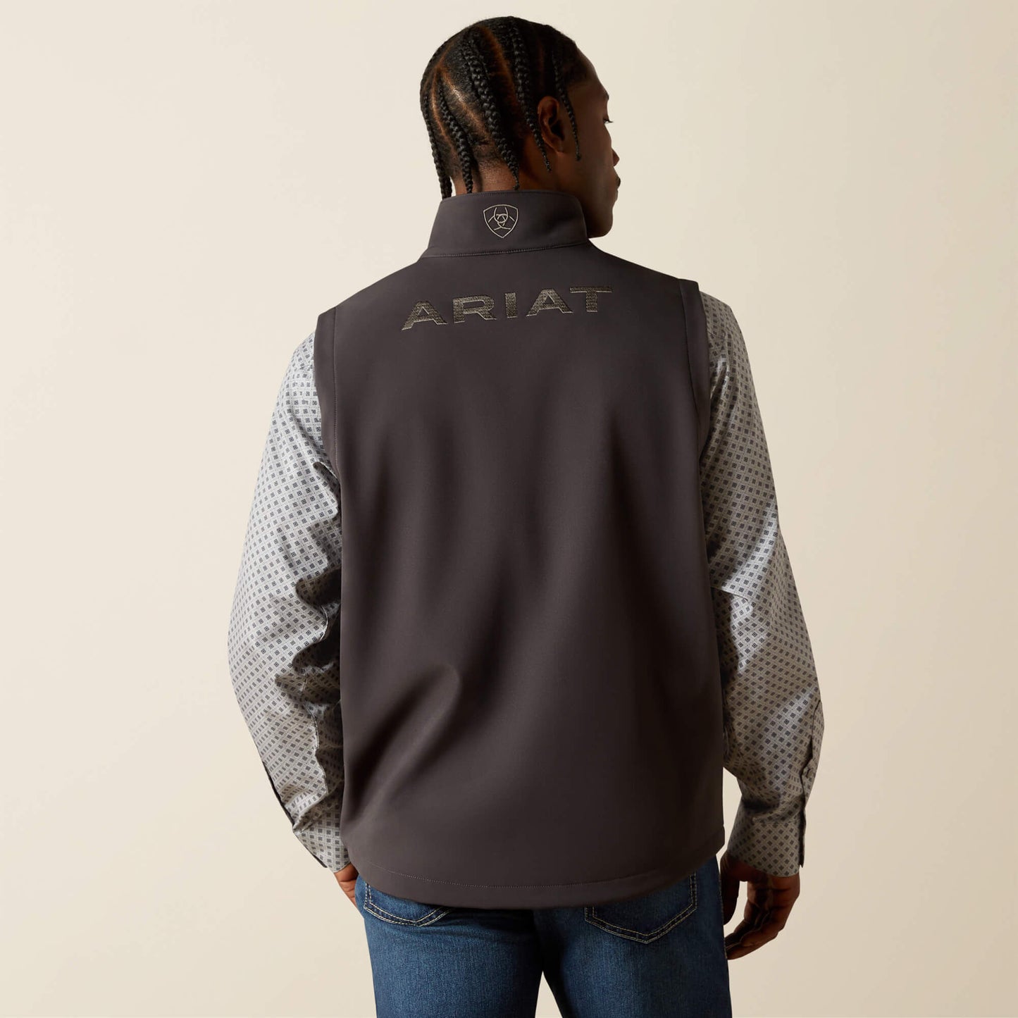 Ariat Men Logo Softshell Vest