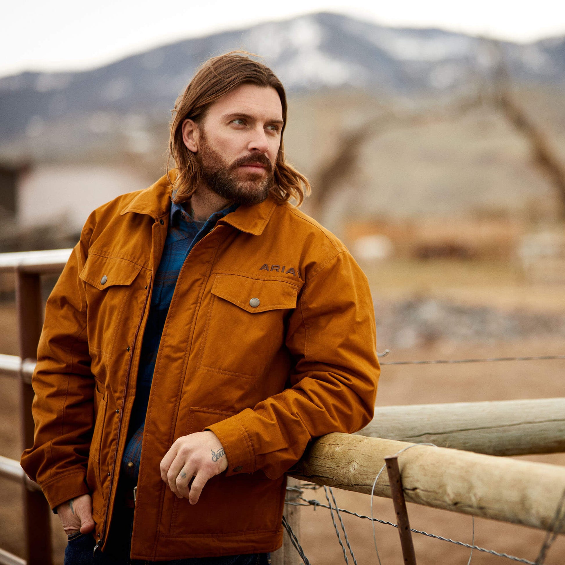 Ariat Men Grizzly 2.0 Canvas Conceal and Carry Jacket