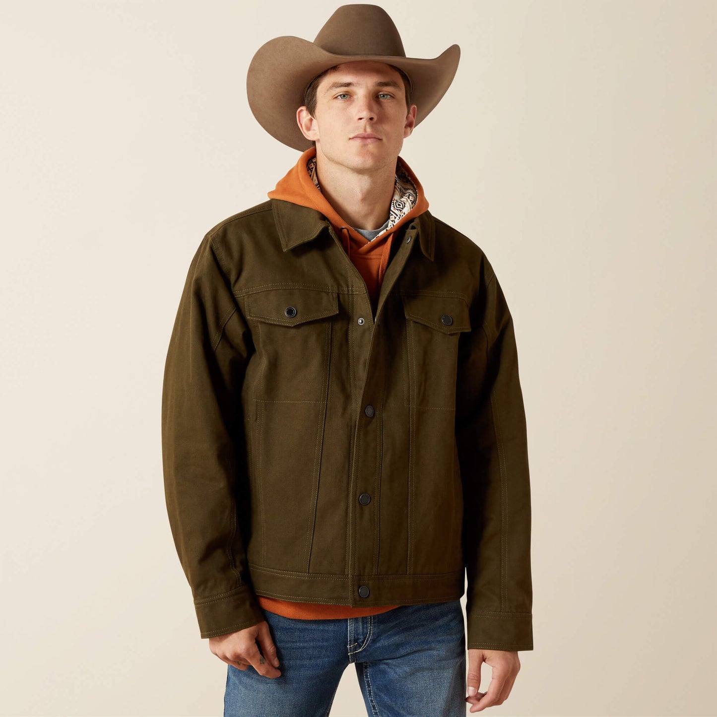 Ariat Men Canvas Rancher Jacket