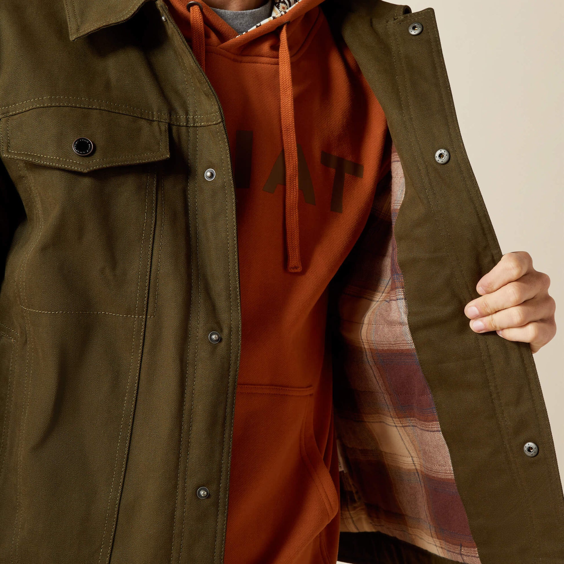 Ariat Men Canvas Rancher Jacket