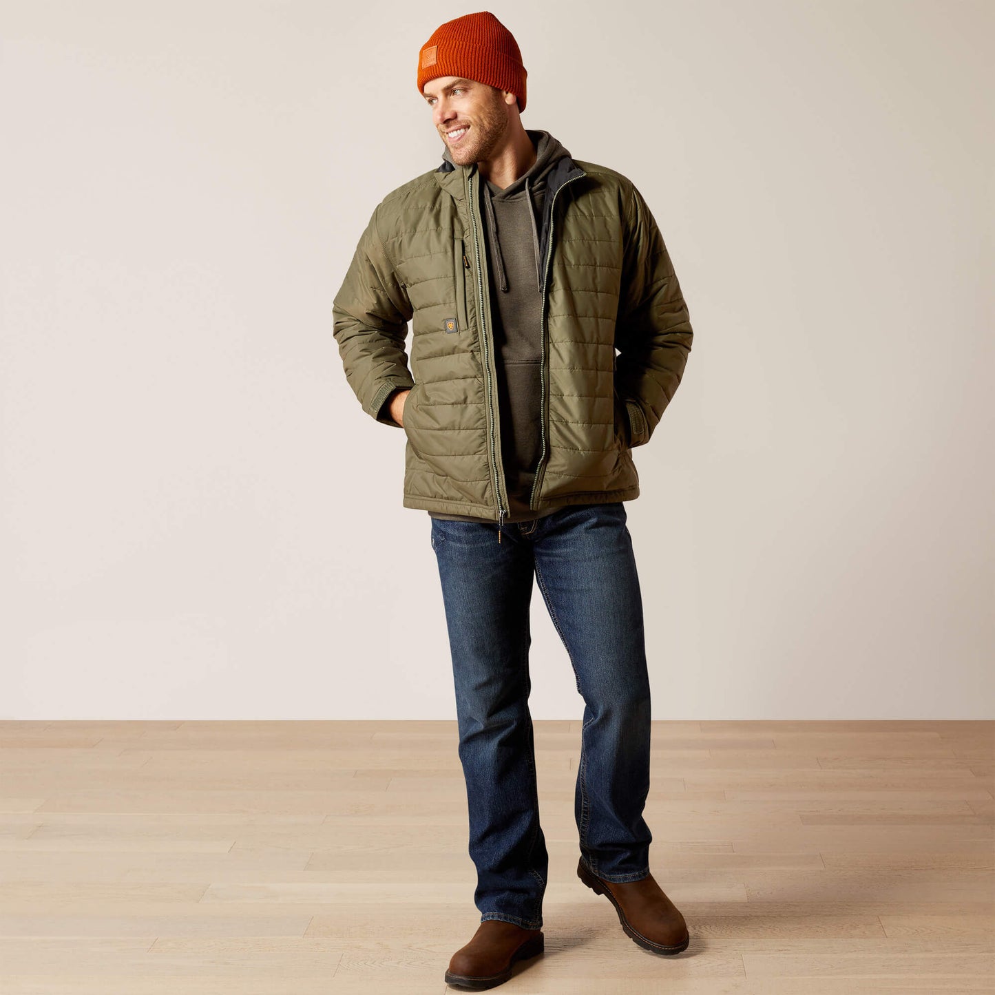 Ariat Men Rebar Cordura Ripstop Lightweight Insulated Jacket