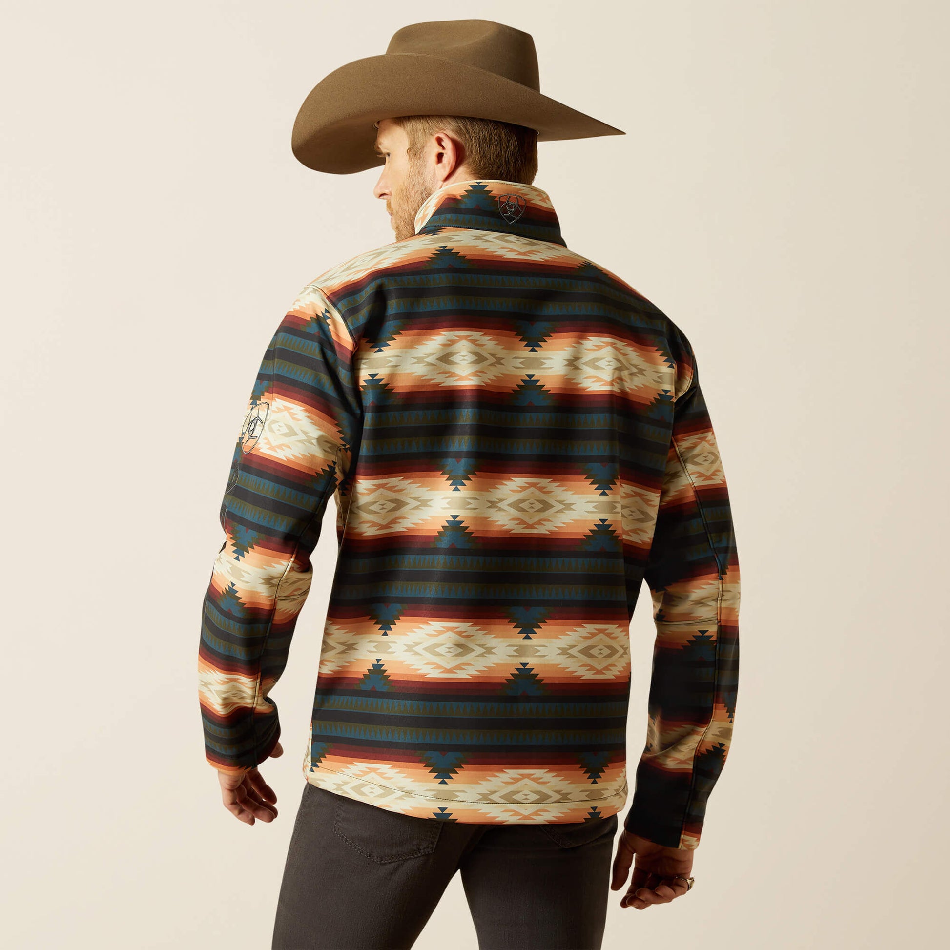 Ariat Men Logo Softshell Jacket