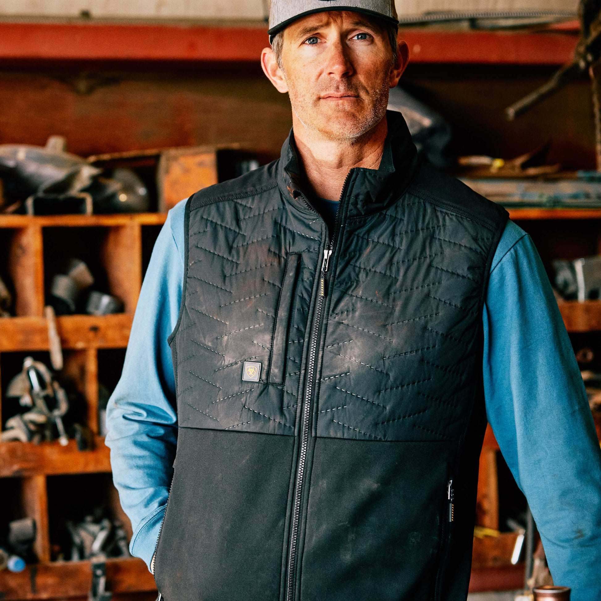 Ariat Men Rebar Cloud 9 Insulated Vest