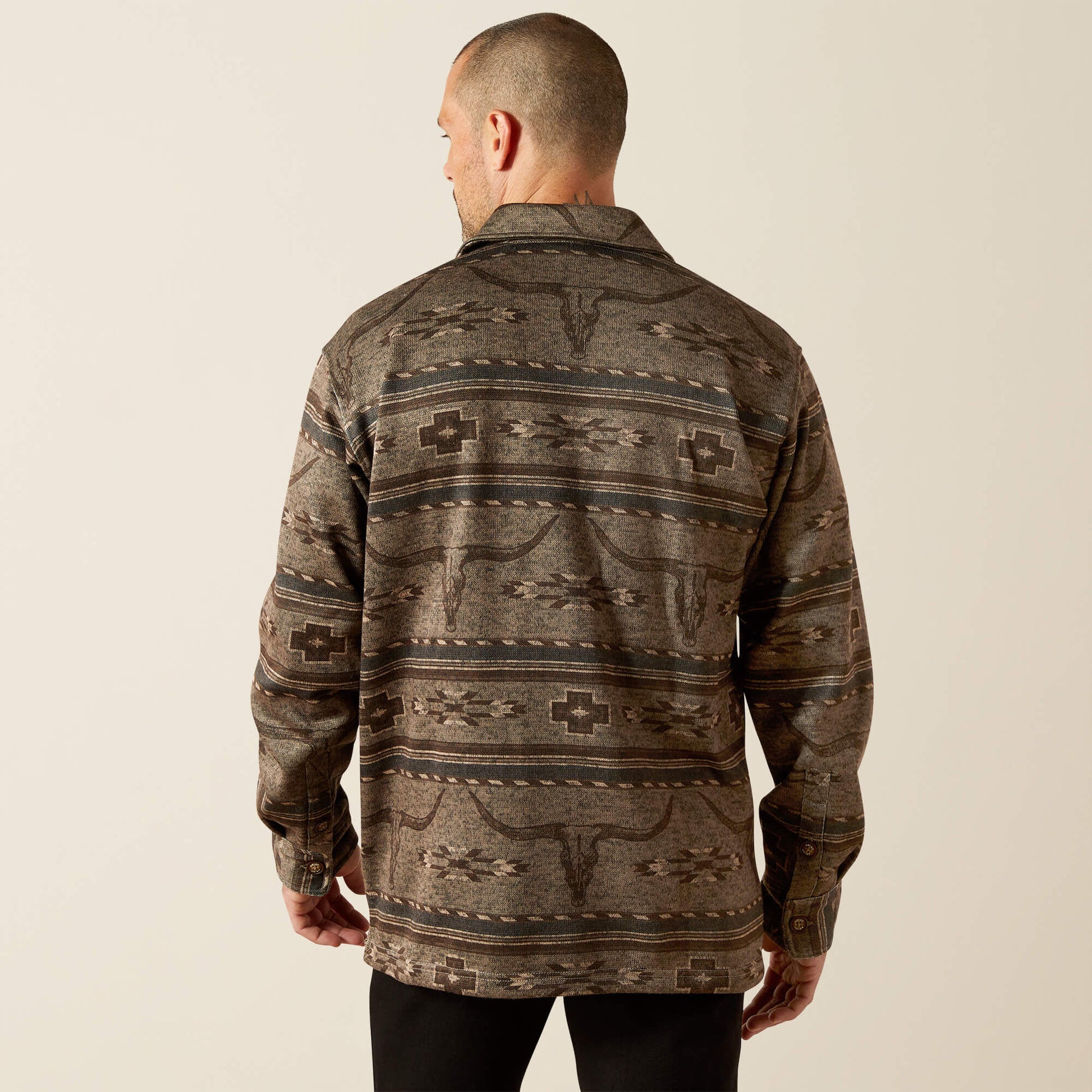 Ariat Men Caldwell Printed Shirt Jacket