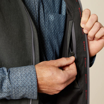 Ariat Men Logo Softshell Vest