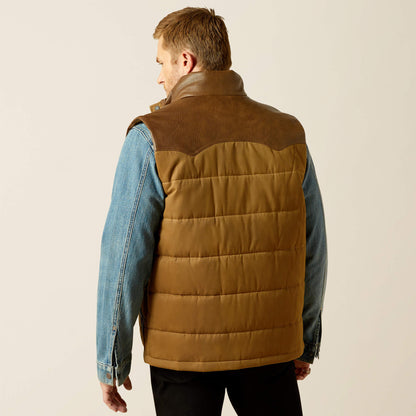 Ariat Men Western Quilted Vest