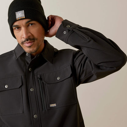 Ariat Men Rebar DuraStretch Utility Softshell Shirt Jacket